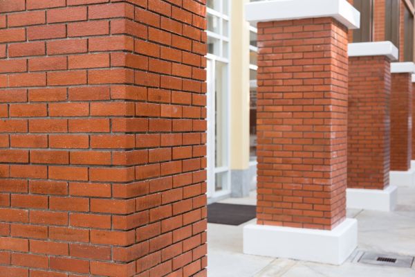 Brick Column Repair in Meridian