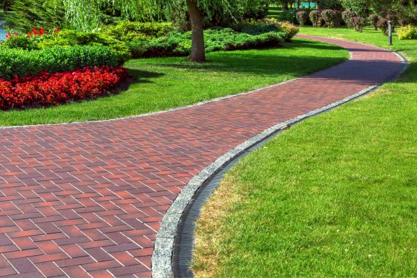 Brick Walkway Installation in Meridian