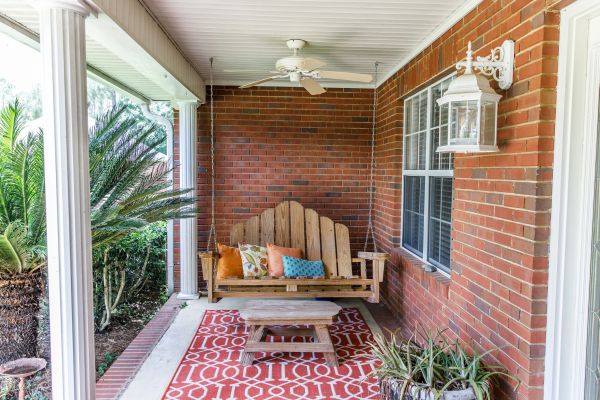 Porch Brick Repair in Meridian