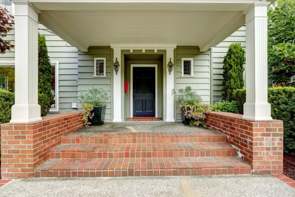 Front Porch Masonry Repair in Meridian
