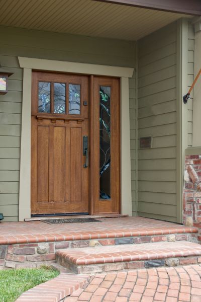 Front Porch Brick Repair in Meridian