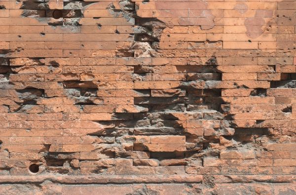 Damaged Brick Repair in Meridian