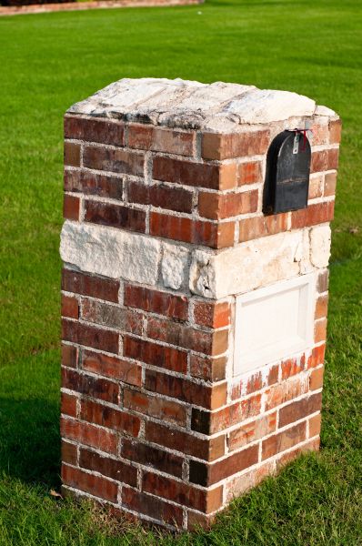 Brick Mailbox Installation in Meridian