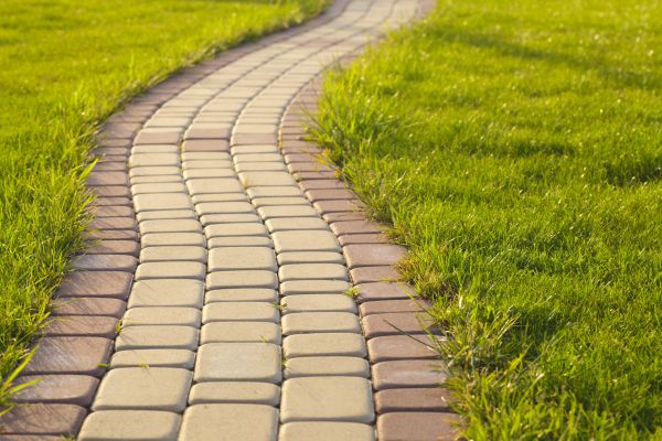 Sidewalk Brick Repair in Meridian